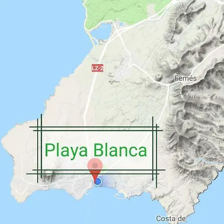 Quarto em Acomodações Particulares Linda Playa Blanca *